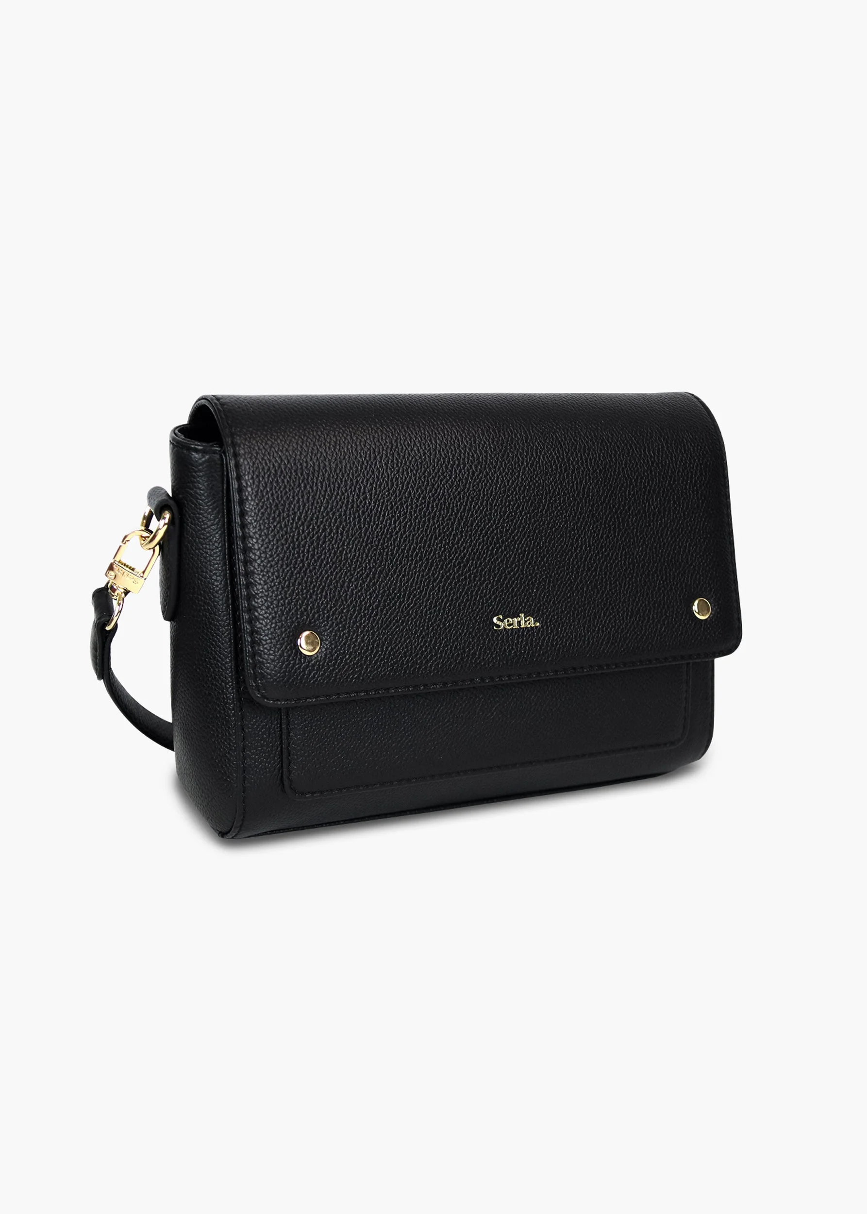 LYRA  Leather Top Handle Crossbody Bag | Quiet Luxury for Everyday Elegance