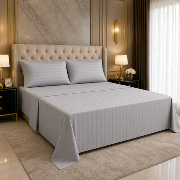 ✨ King Size Bedsheet – Premium Soft Luxury Plain Bedsheet Set